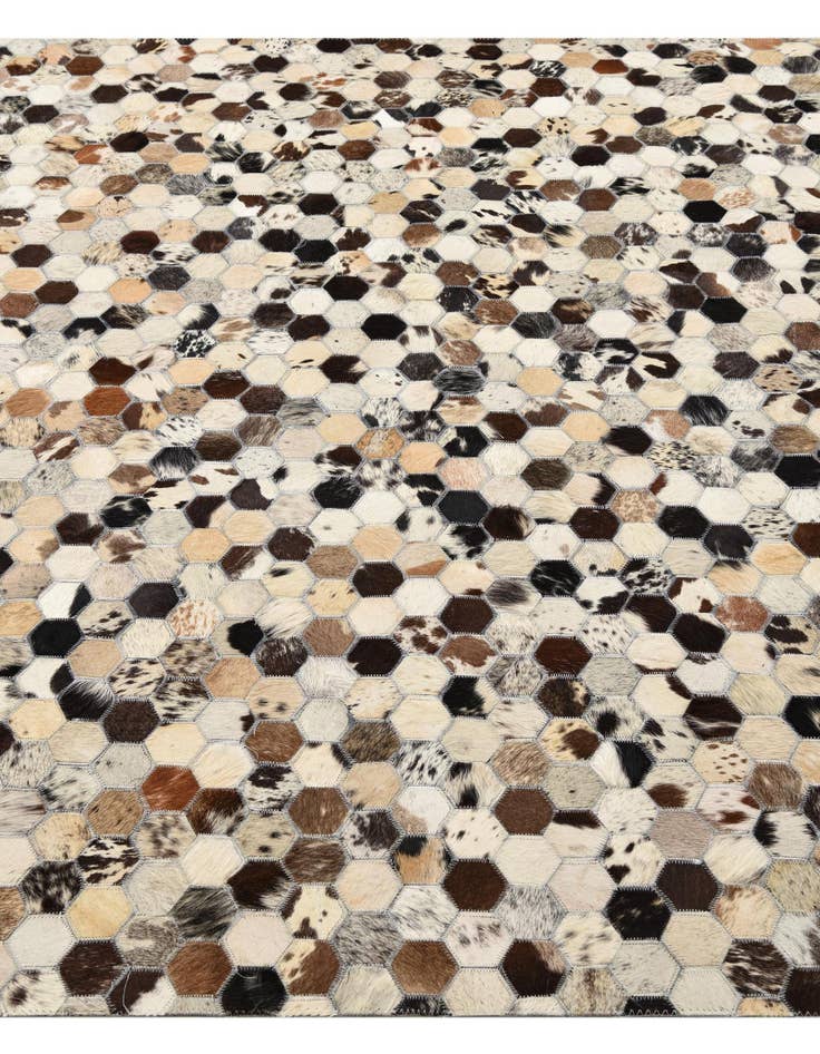 Detail image of  5' 1 x 8' Cowhide Rug