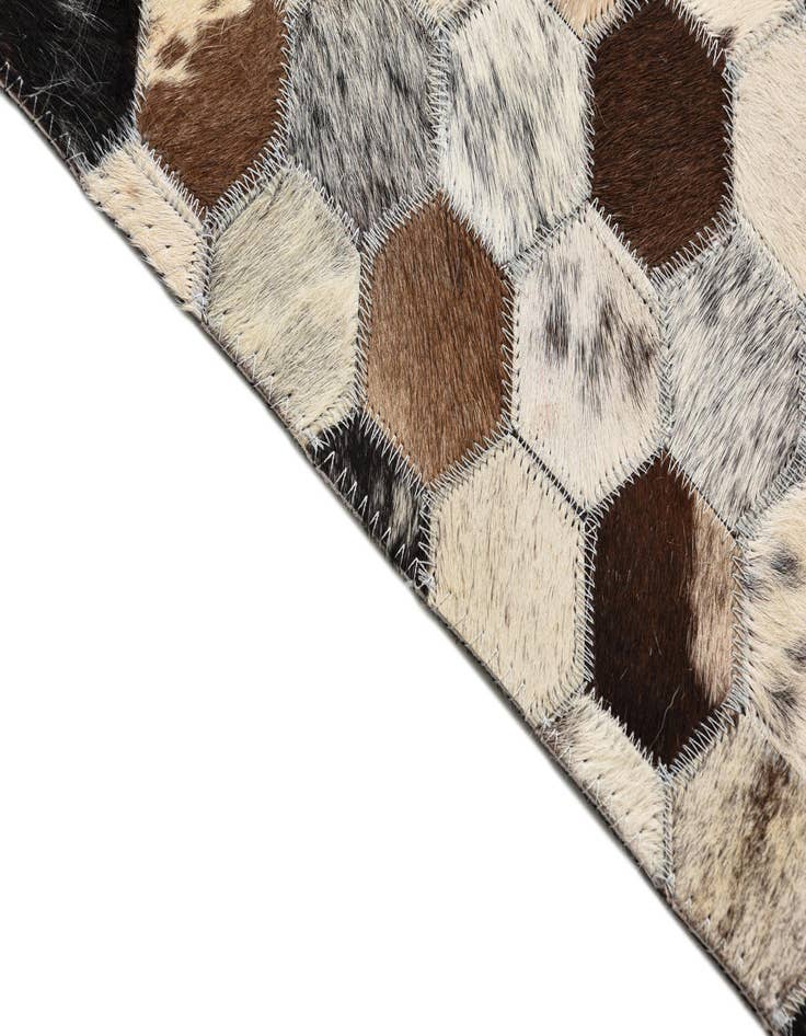 Detail image of  5' 1 x 8' Cowhide Rug