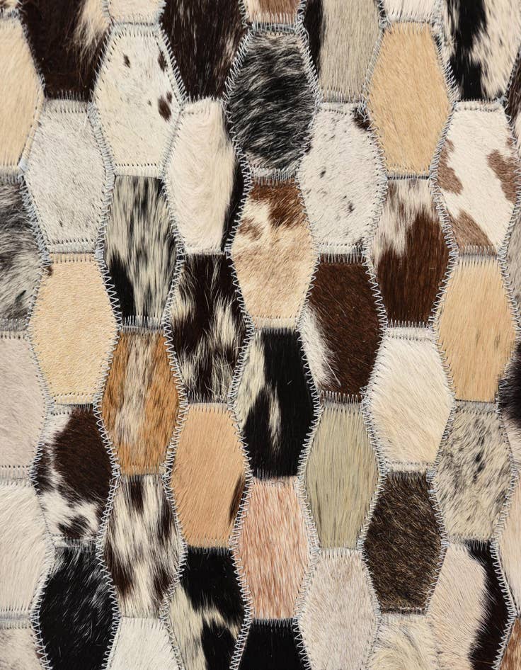 Detail image of  5' 1 x 8' Cowhide Rug