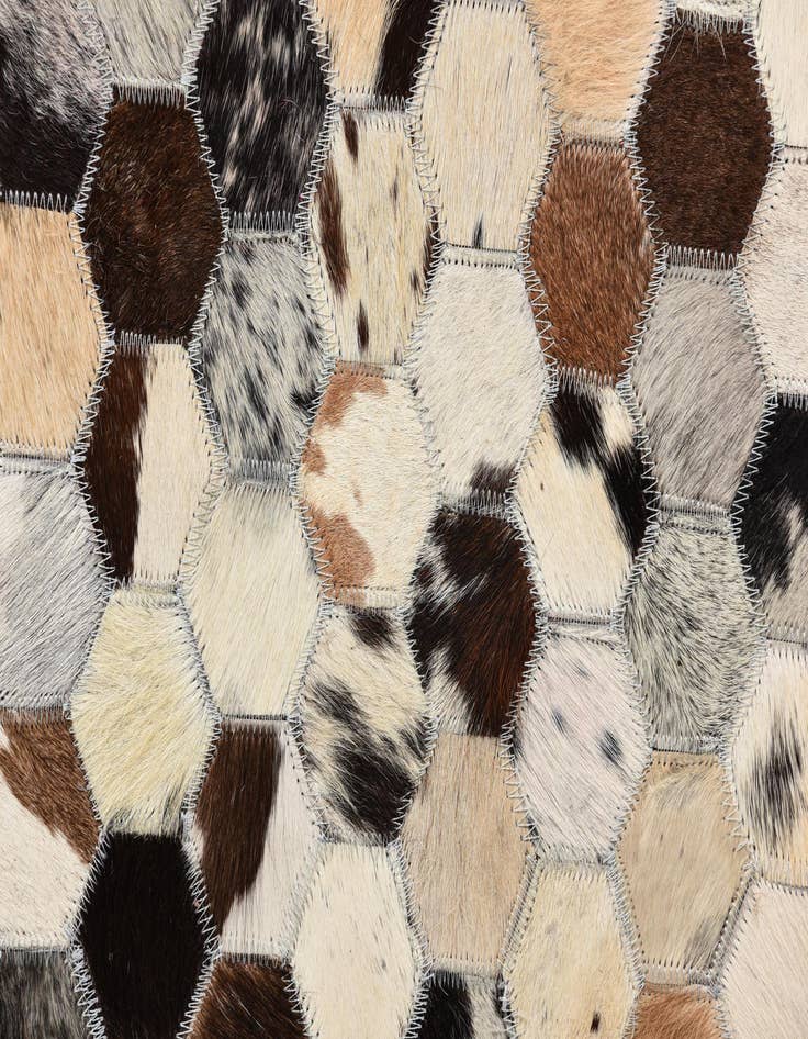 Detail image of  5' 1 x 8' Cowhide Rug