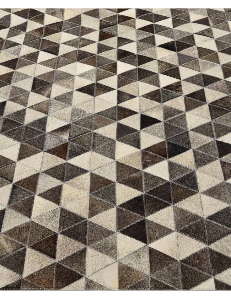 Detail image of  5' 1 x 7' 5 Cowhide Rug