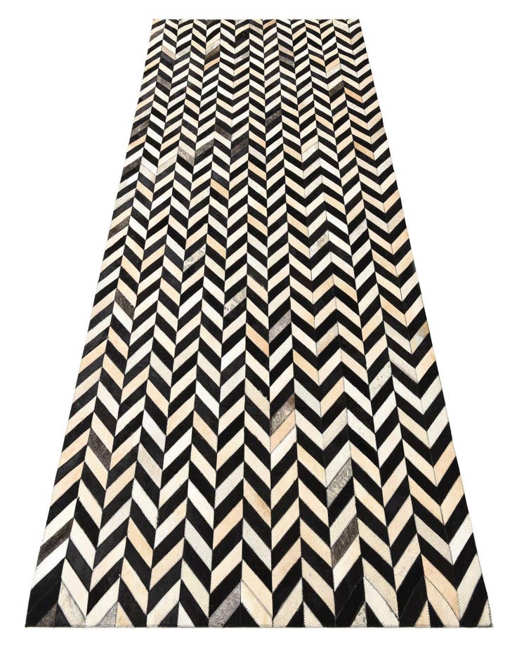 Detail image of  5' 3 x 8' Cowhide Rug