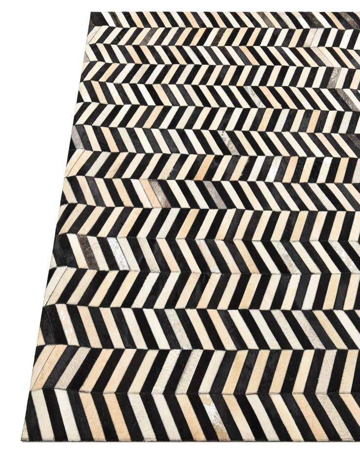 Detail image of  5' 3 x 8' Cowhide Rug