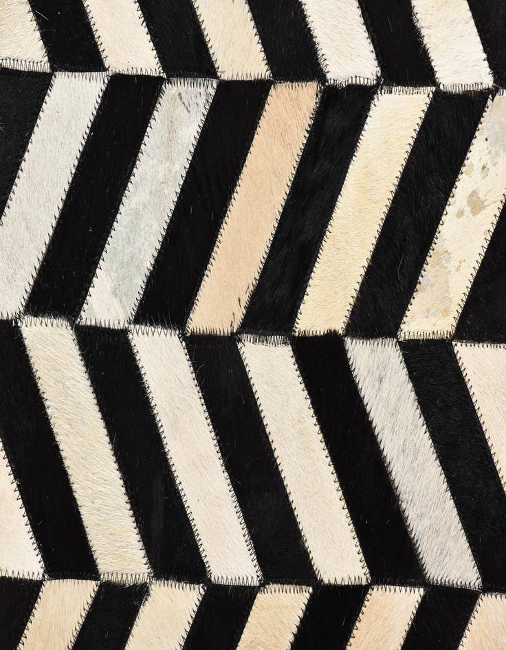 Detail image of  5' 3 x 8' Cowhide Rug