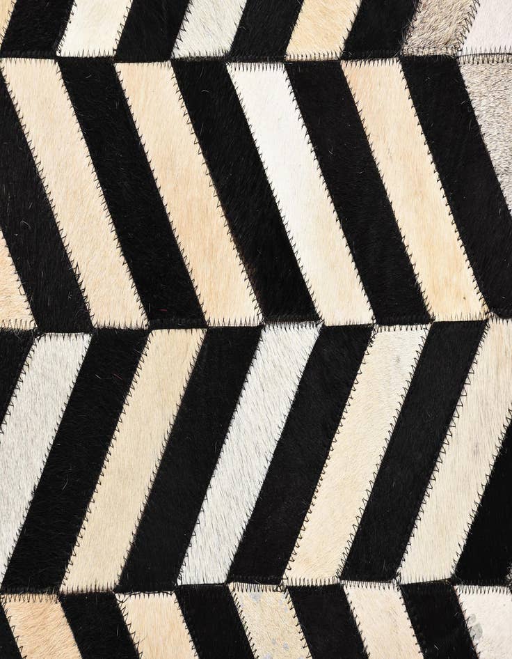 Detail image of  5' 3 x 8' Cowhide Rug