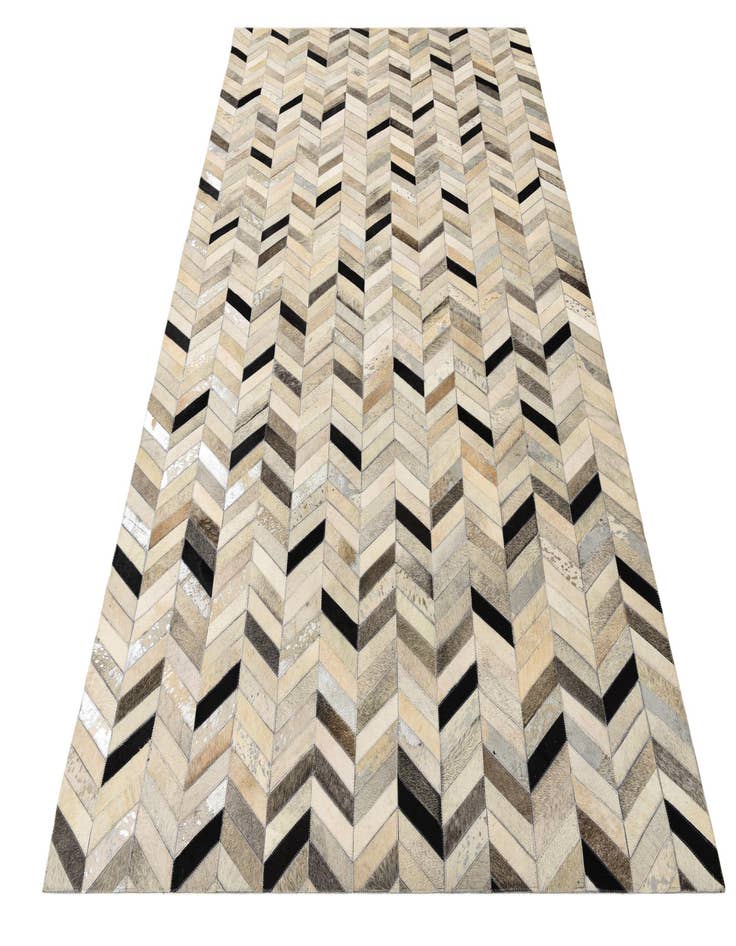 Detail image of  5' 3 x 8' Cowhide Rug