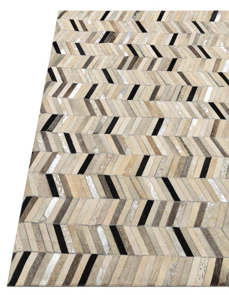 Detail image of  5' 3 x 8' Cowhide Rug