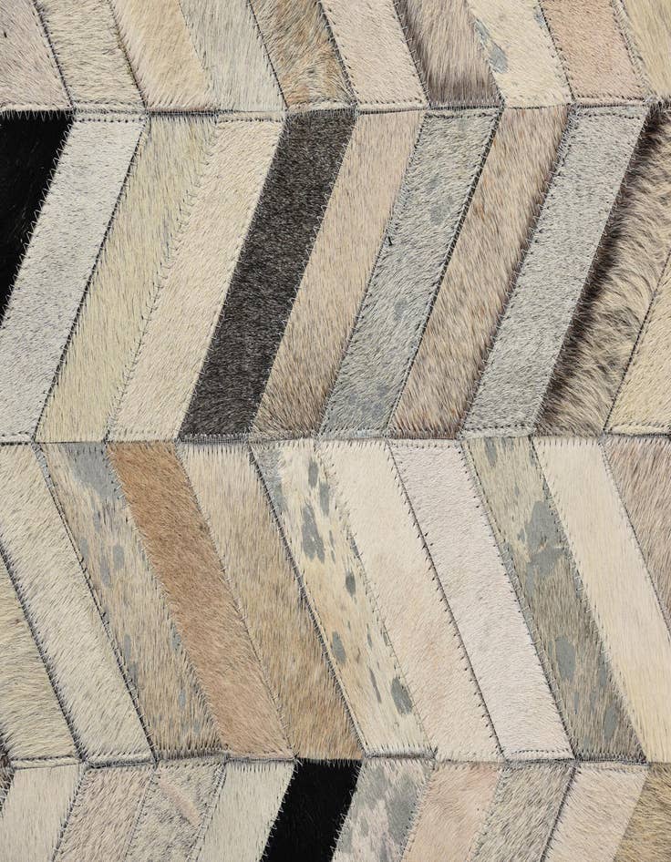 Detail image of  5' 3 x 8' Cowhide Rug