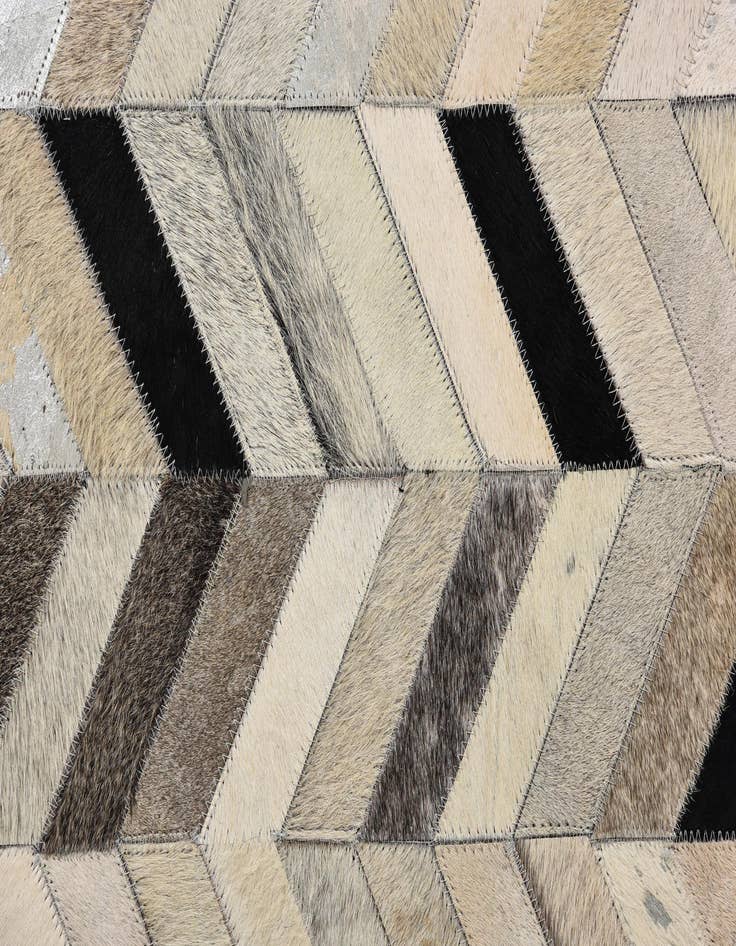 Detail image of  5' 3 x 8' Cowhide Rug