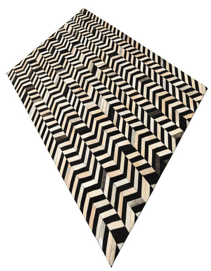 Detail image of  5' 2 x 8' Cowhide Rug