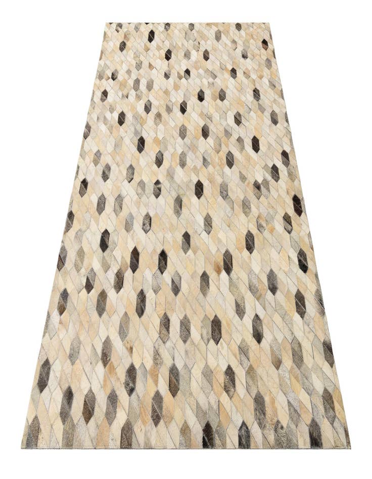 Detail image of  4' 8 x 6' 5 Cowhide Rug