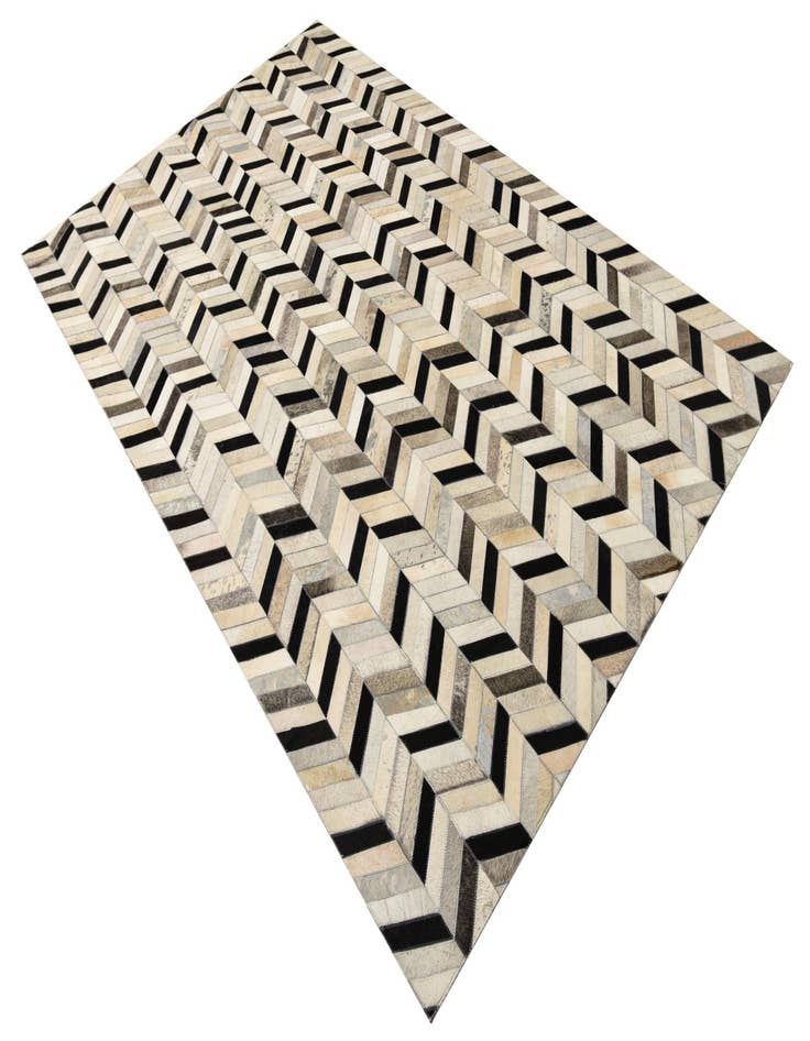 Detail image of  5' 2 x 8' 3 Cowhide Rug