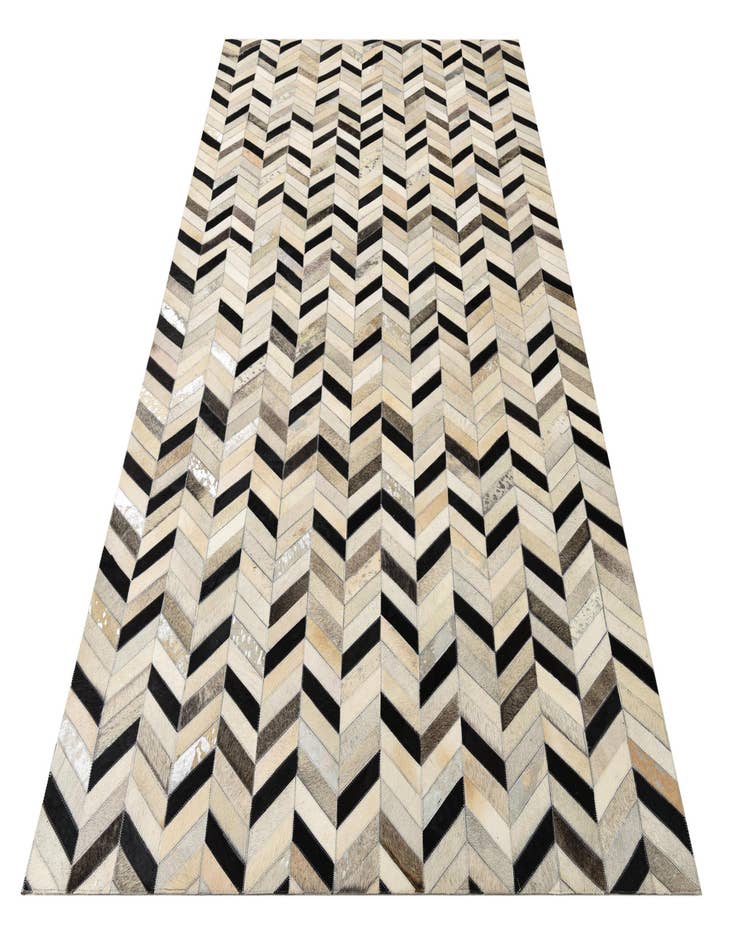 Detail image of  5' 2 x 8' 3 Cowhide Rug