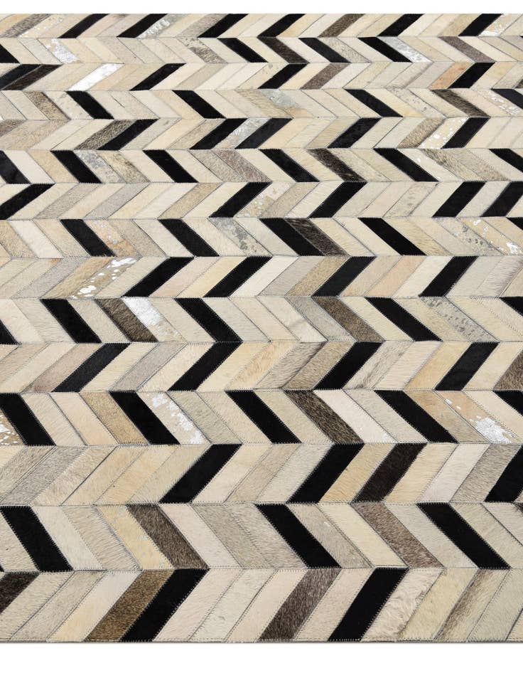 Detail image of  5' 2 x 8' 3 Cowhide Rug