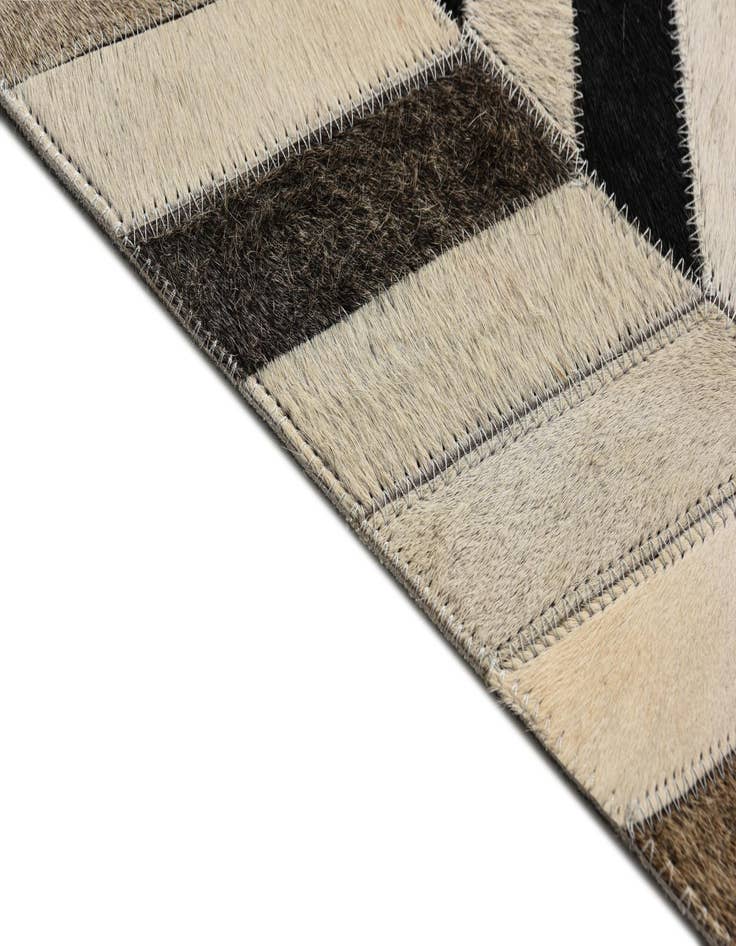 Detail image of  5' 2 x 8' 3 Cowhide Rug