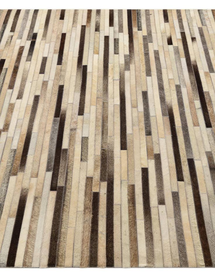 Detail image of  5' 4 x 7' 8 Cowhide Rug