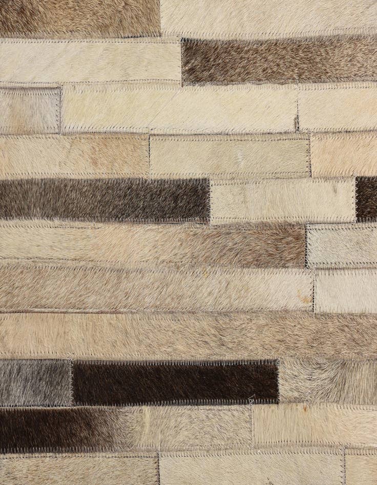 Detail image of  5' 4 x 7' 8 Cowhide Rug