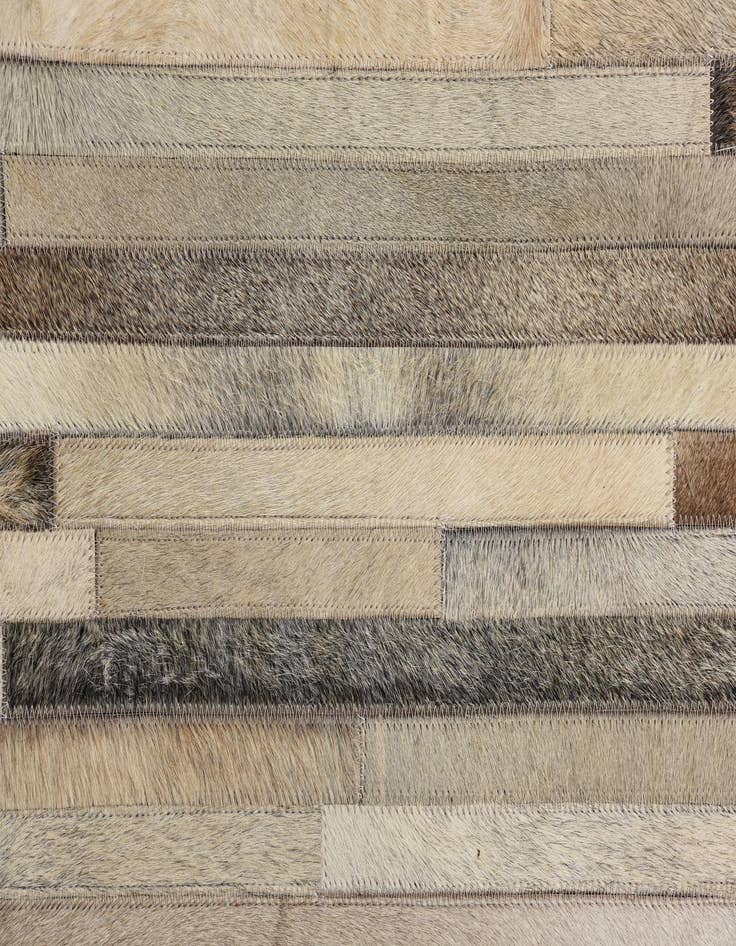 Detail image of  5' 4 x 7' 8 Cowhide Rug