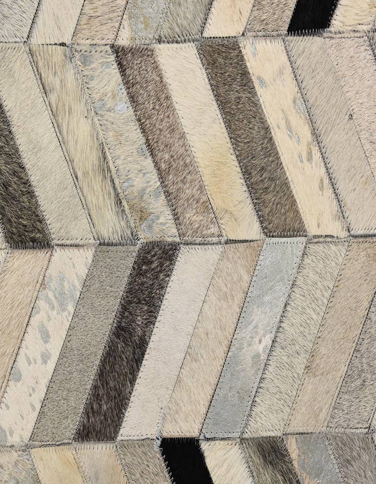 Detail image of  5' 3 x 8' 2 Cowhide Rug