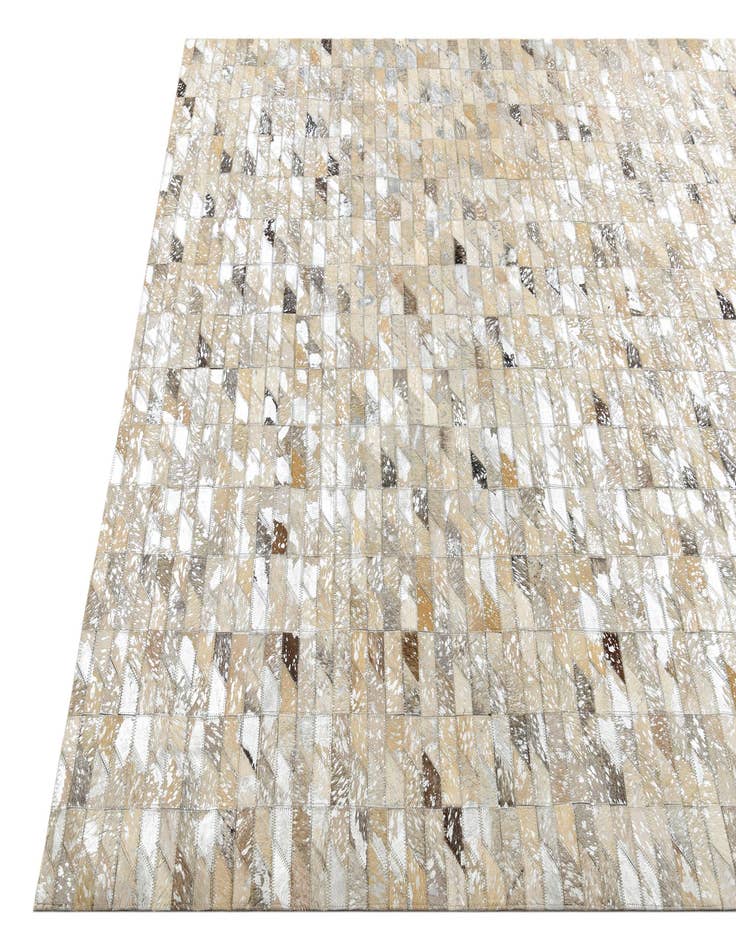 Detail image of  5' 4 x 7' 6 Cowhide Rug