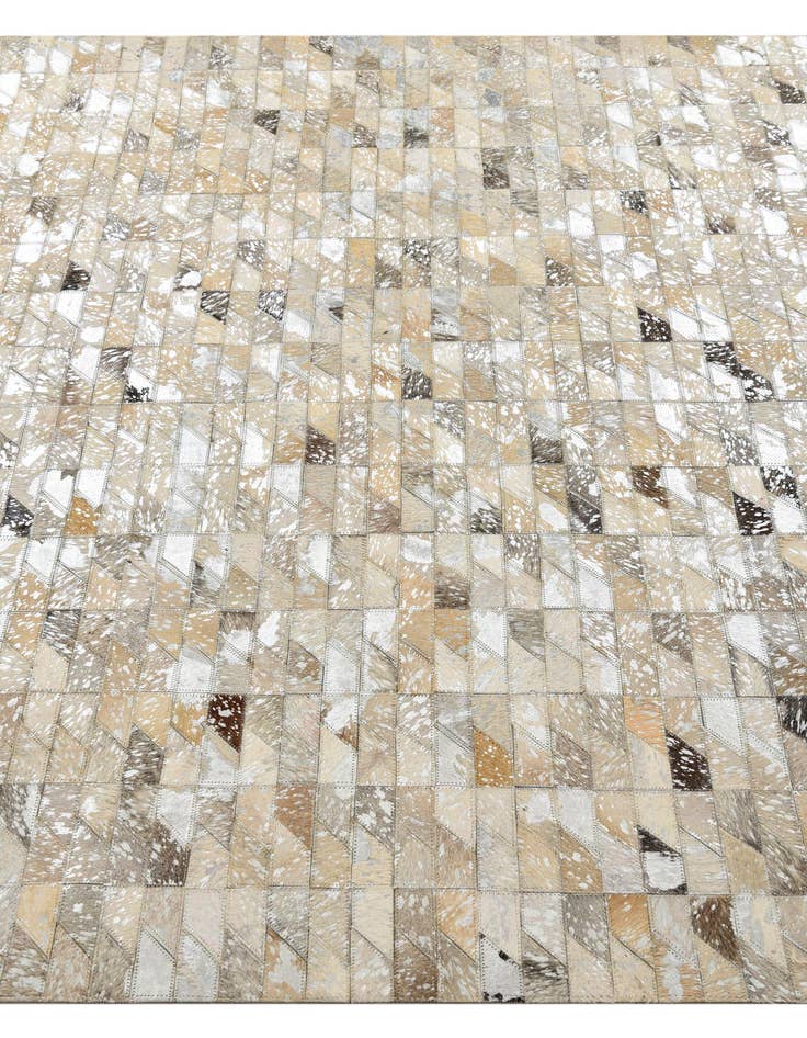 Detail image of  5' 4 x 7' 6 Cowhide Rug