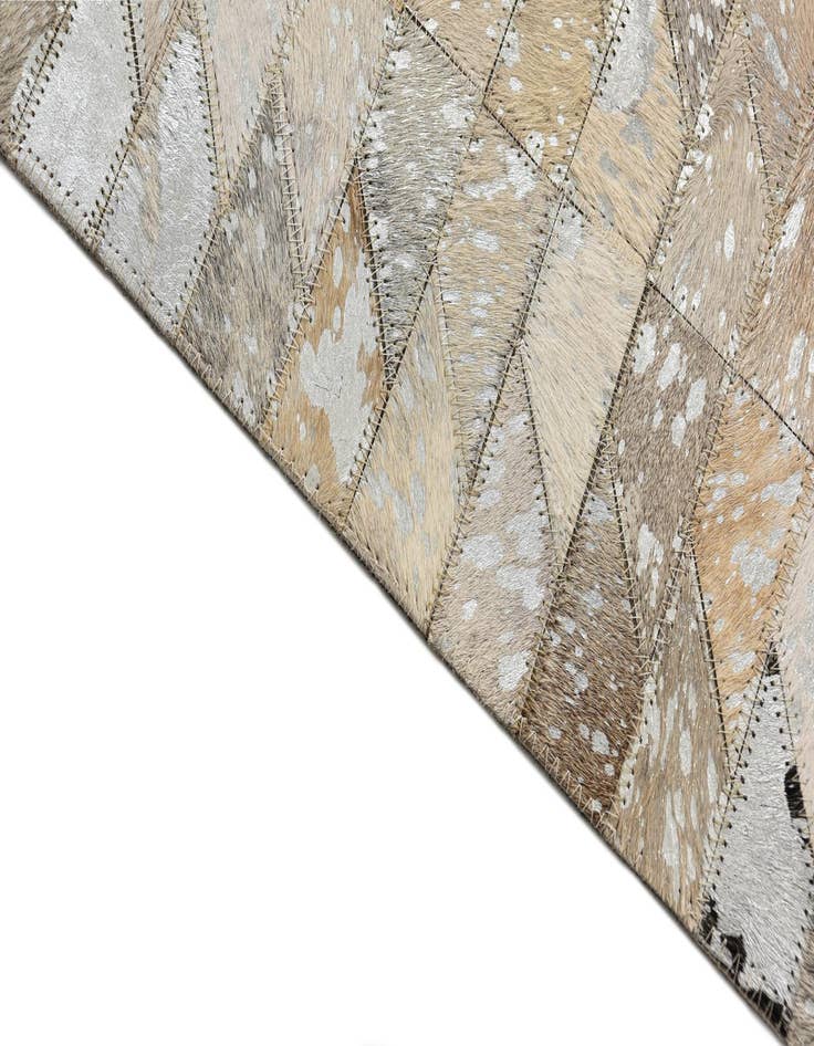 Detail image of  5' 4 x 7' 6 Cowhide Rug