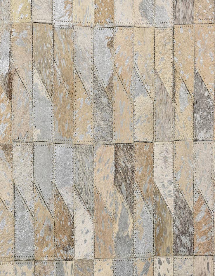 Detail image of  5' 4 x 7' 6 Cowhide Rug