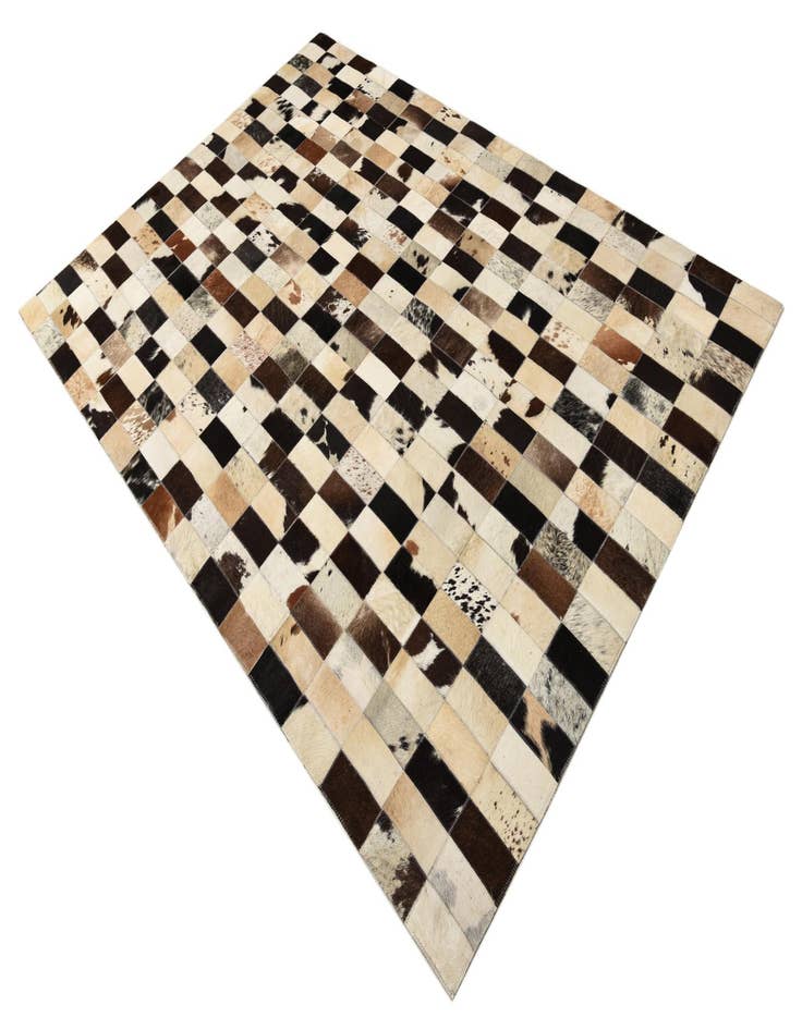 Detail image of  5' 2 x 7' 6 Cowhide Rug