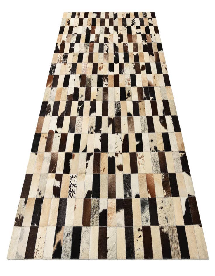 Detail image of  5' 2 x 7' 6 Cowhide Rug