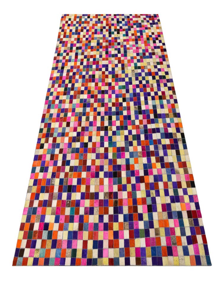 Detail image of  4' 10 x 6' 9 Cowhide Rug