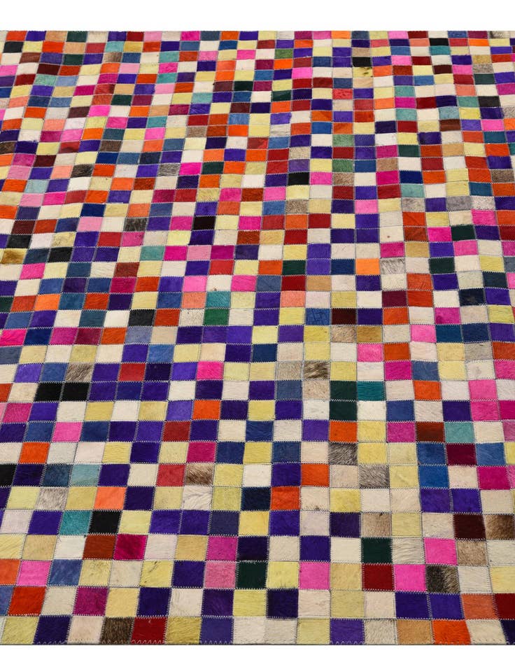 Detail image of  4' 10 x 6' 9 Cowhide Rug