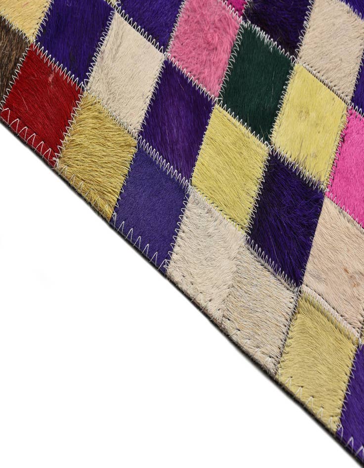 Detail image of  4' 10 x 6' 9 Cowhide Rug