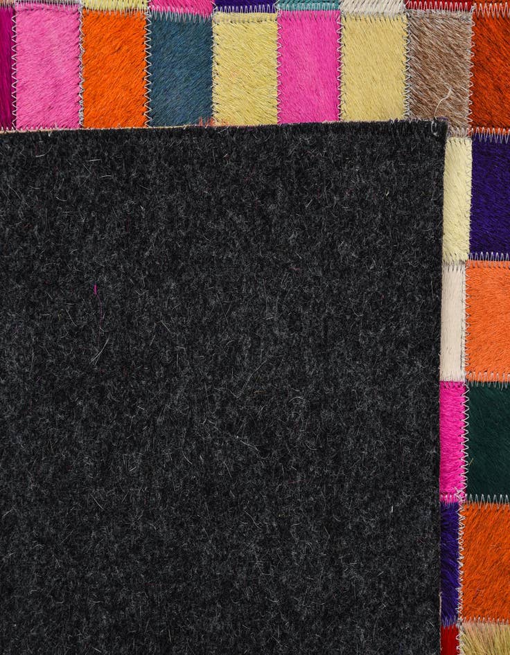 Detail image of  4' 10 x 6' 9 Cowhide Rug