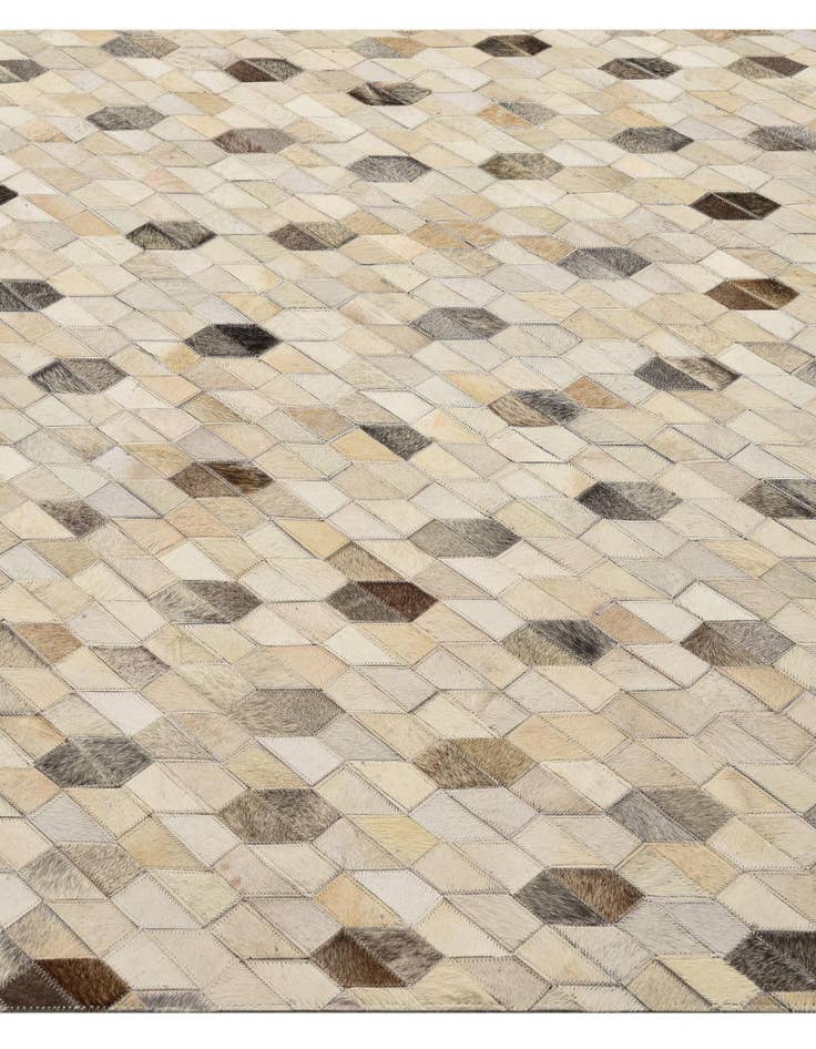 Detail image of  4' 6 x 6' 6 Cowhide Rug