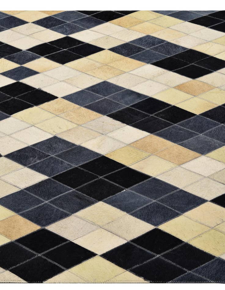 Detail image of 4' x 5' 10 Cowhide Rug