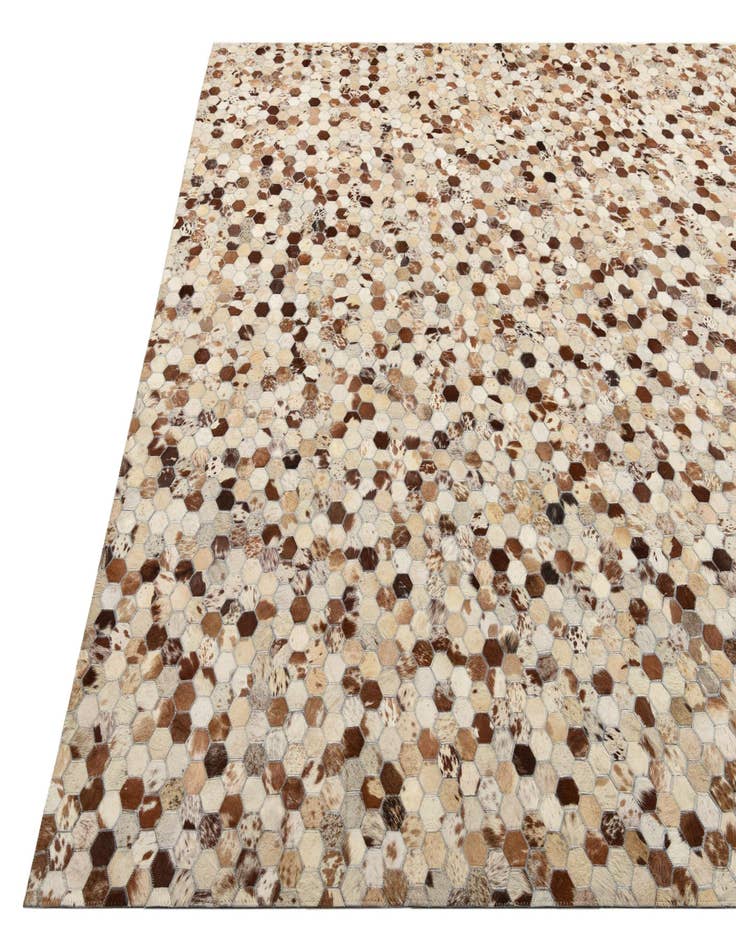 Detail image of  8' 3 x 10' 2 Cowhide Rug