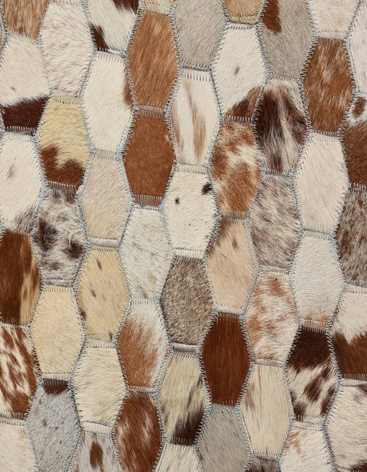 Detail image of  8' 3 x 10' 2 Cowhide Rug