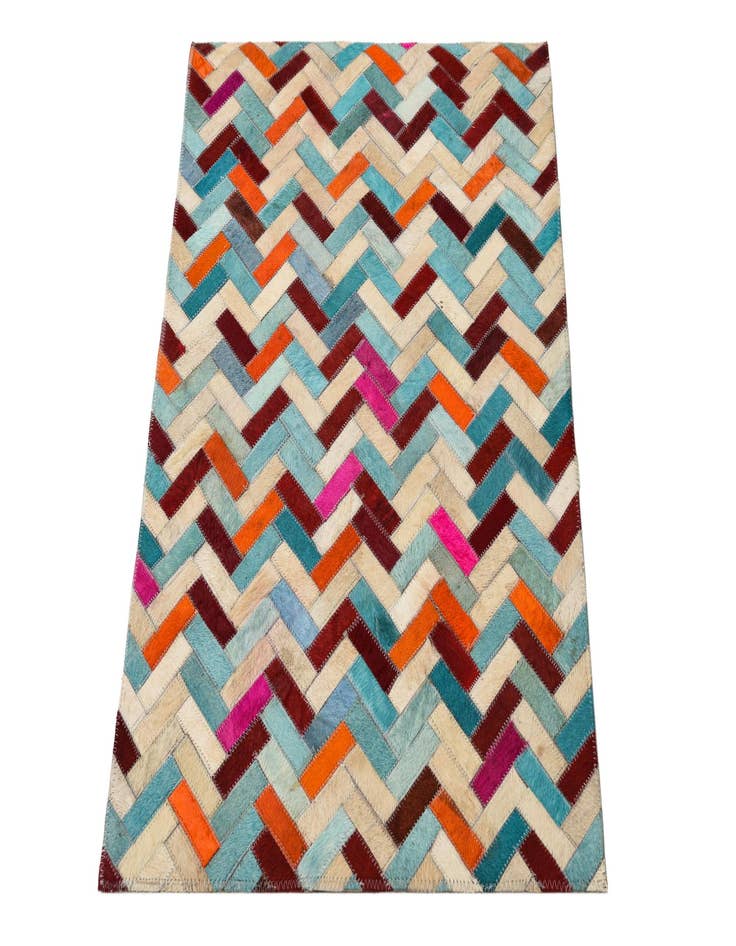 Detail image of  2' 1 x 3' 1 Cowhide Rug