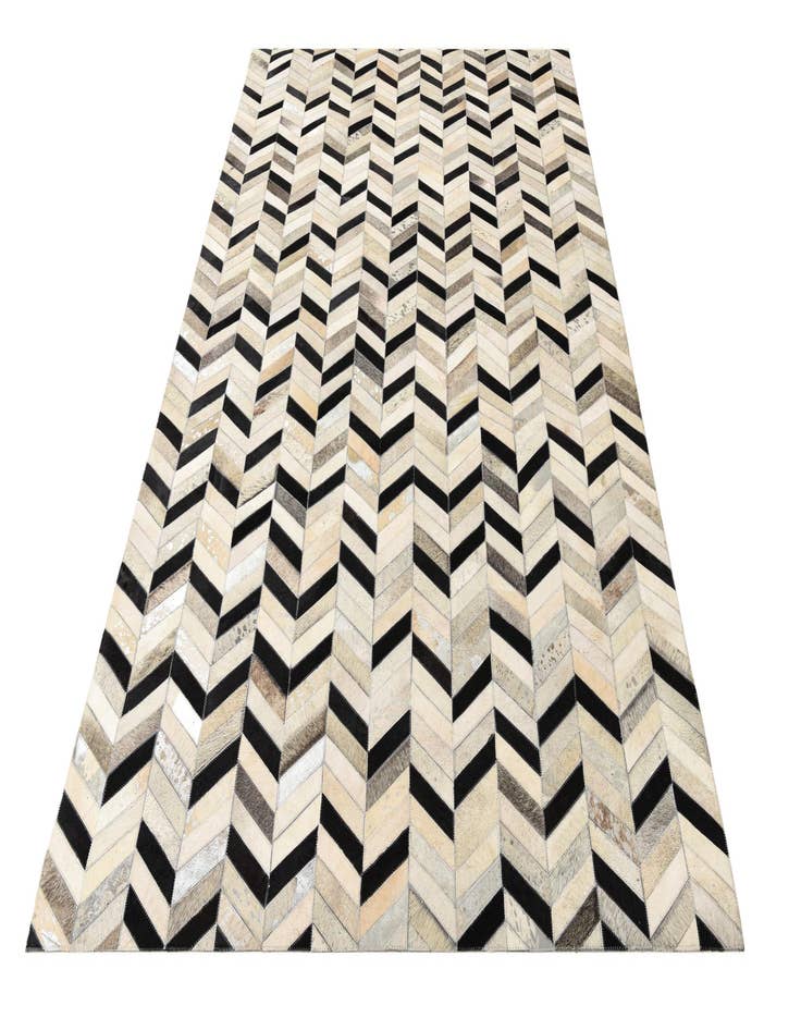 Detail image of  5' 3 x 8' 1 Cowhide Rug