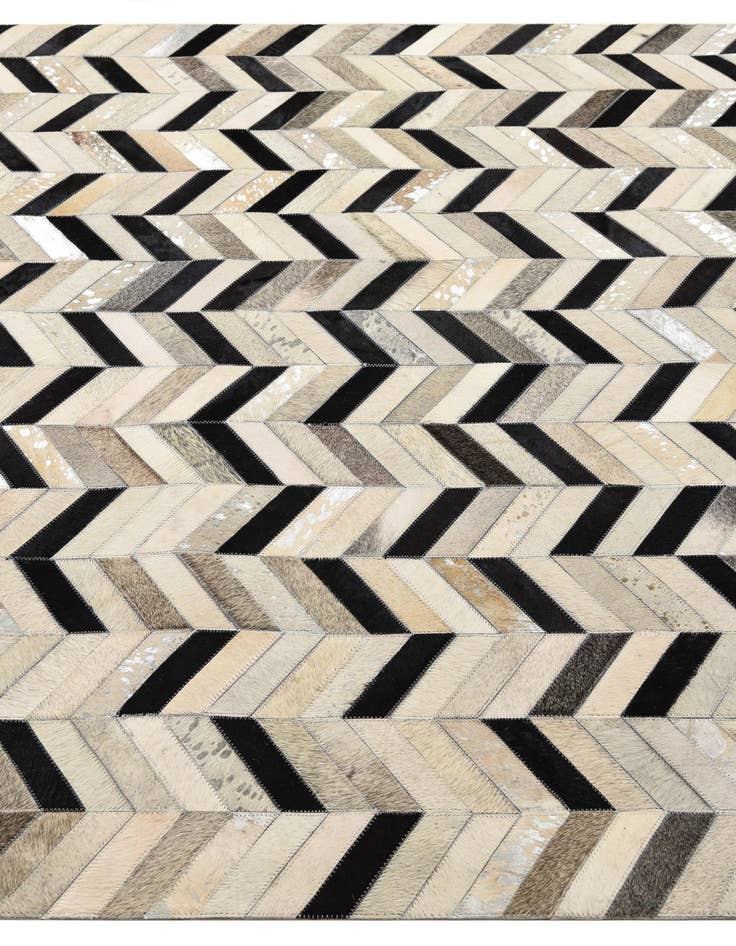 Detail image of  5' 3 x 8' 1 Cowhide Rug