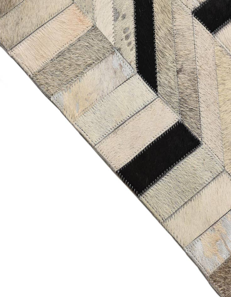 Detail image of  5' 3 x 8' 1 Cowhide Rug