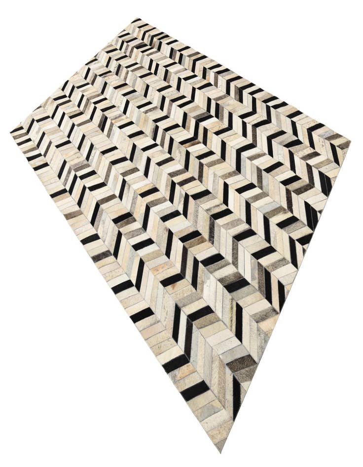 Detail image of  5' 3 x 8' 1 Cowhide Rug