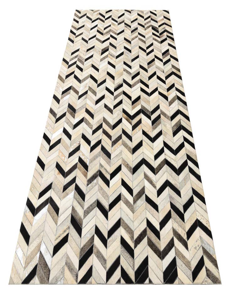 Detail image of  5' 3 x 8' 1 Cowhide Rug