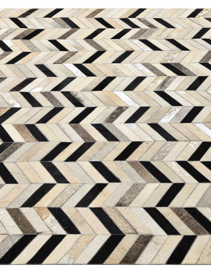 Detail image of  5' 3 x 8' 1 Cowhide Rug