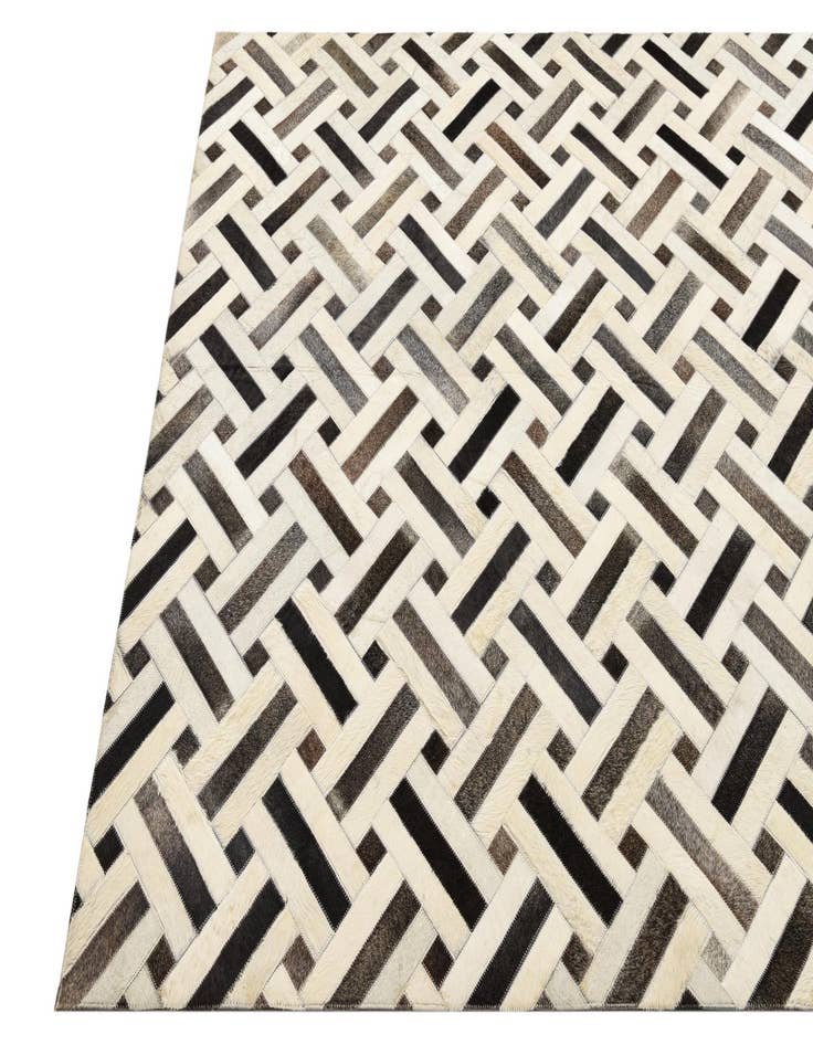 Detail image of  5' 1 x 8' 1 Cowhide Rug