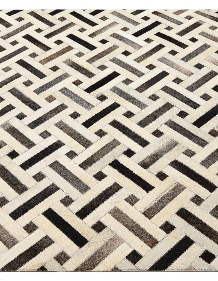 Detail image of  5' 1 x 8' 1 Cowhide Rug