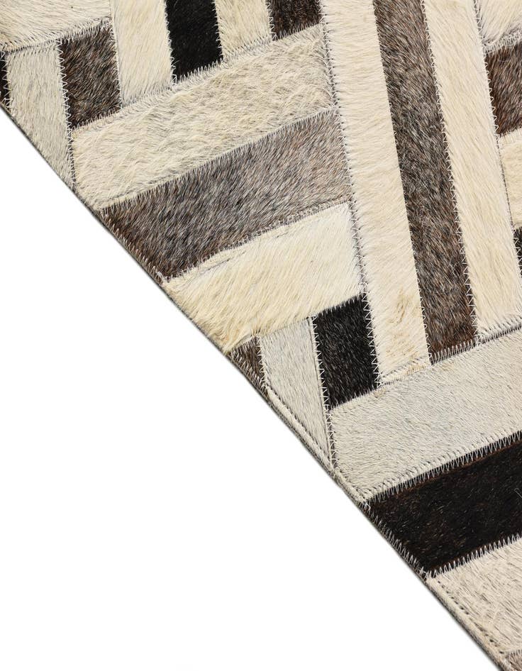 Detail image of  5' 1 x 8' 1 Cowhide Rug