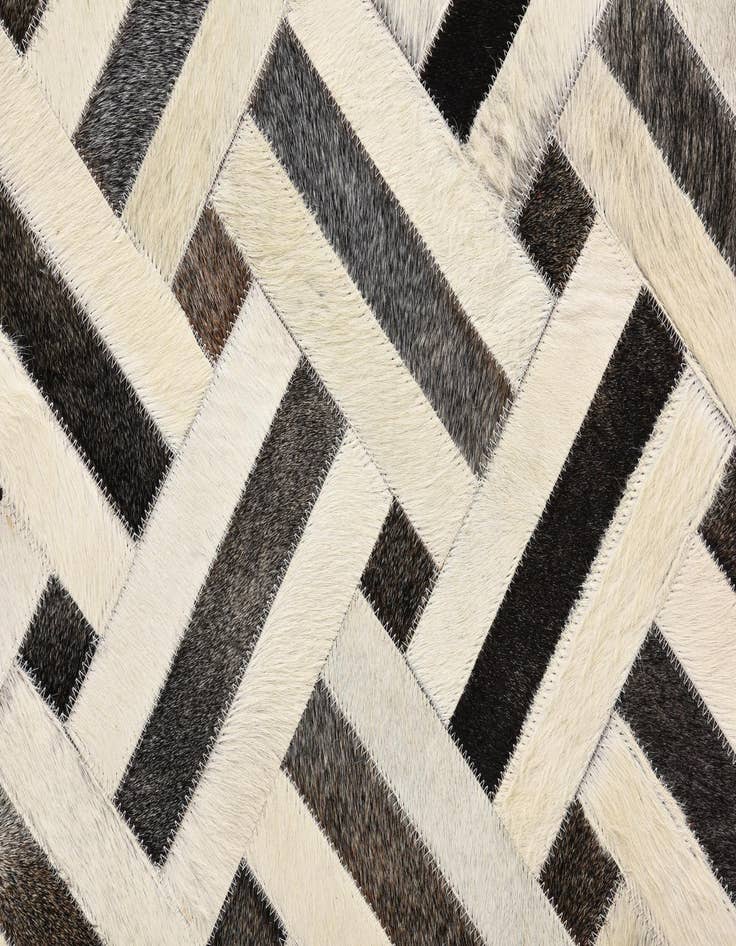 Detail image of  5' 1 x 8' 1 Cowhide Rug
