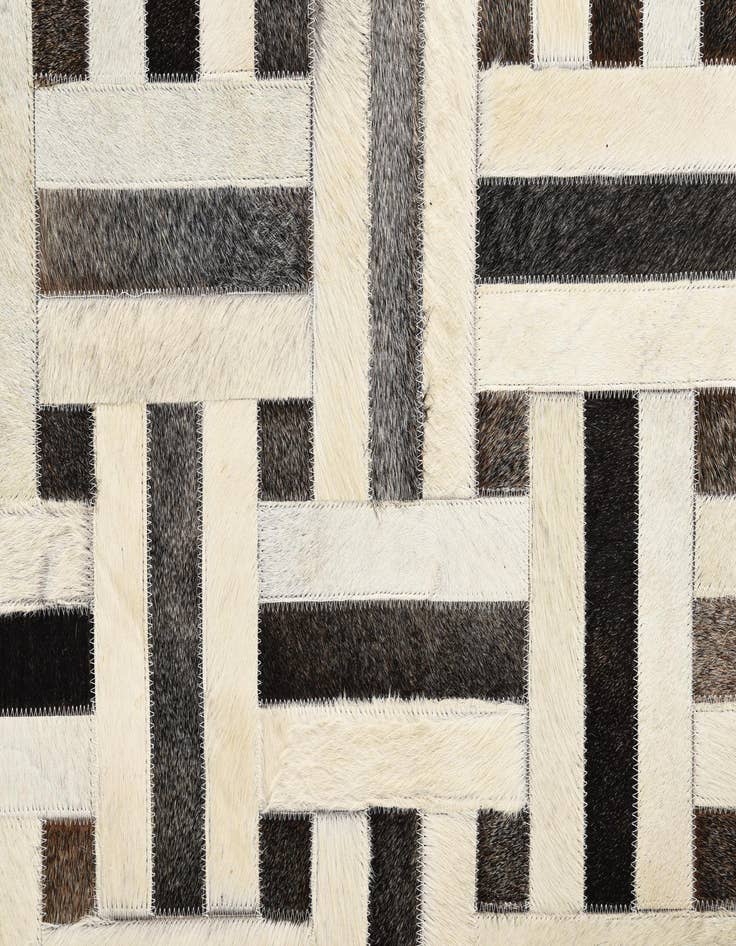 Detail image of  5' 1 x 8' 1 Cowhide Rug
