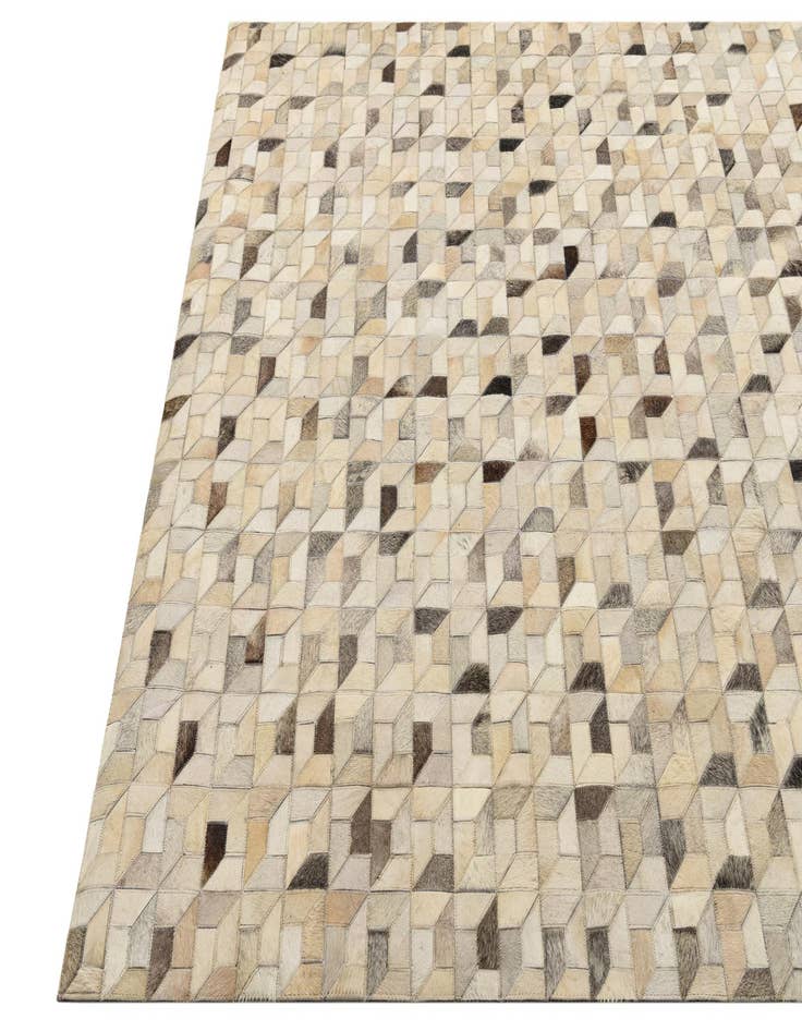 Detail image of  5' 4 x 7' 6 Cowhide Rug